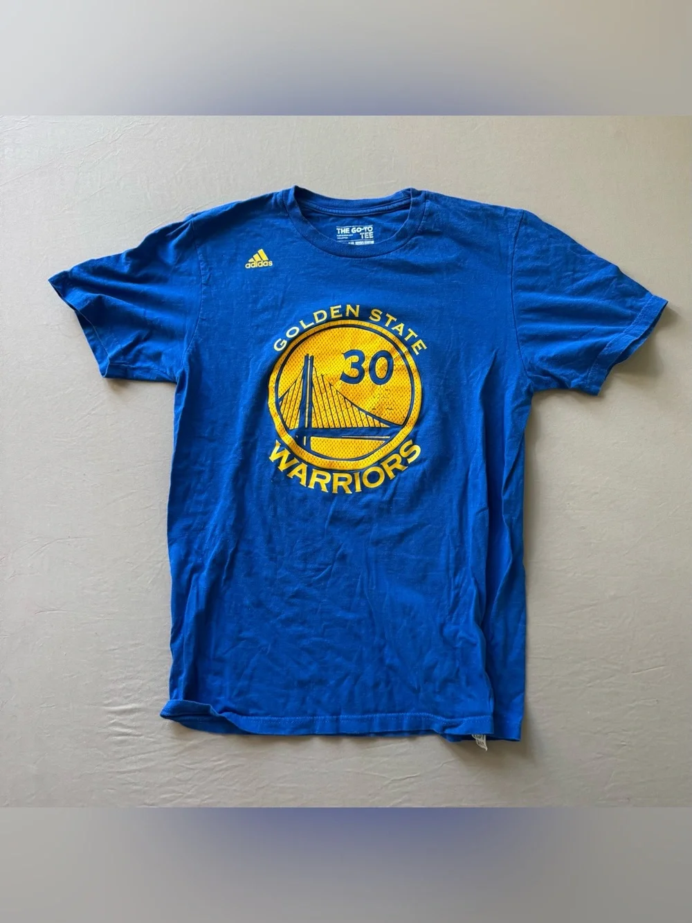 Adidas Golden State Warriors Stephen Curry Number Tee